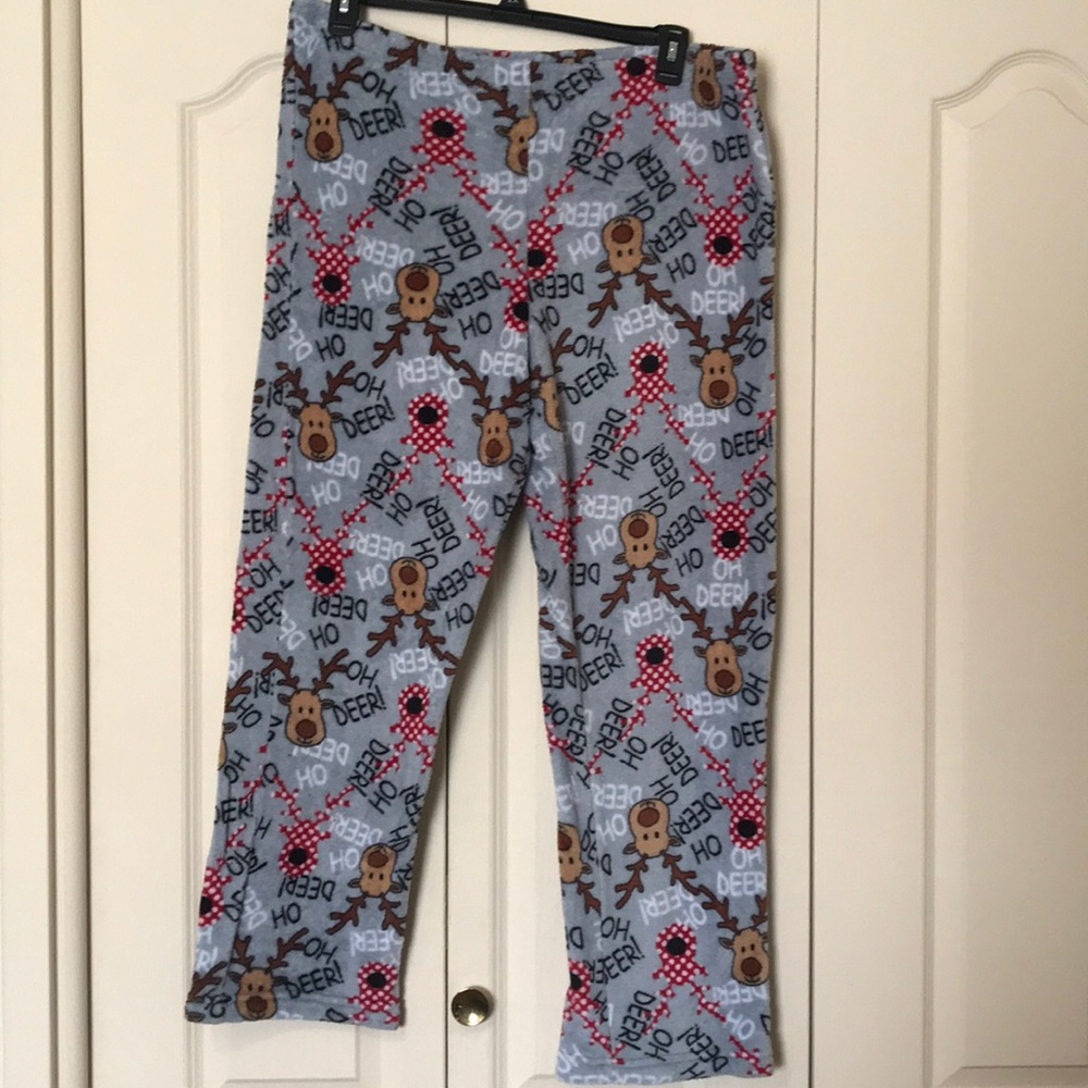 Reindeer Pajama Pants